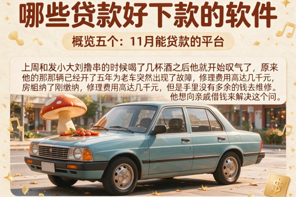 哪些贷款好下款的软件，概览五个11月能贷款的平台
