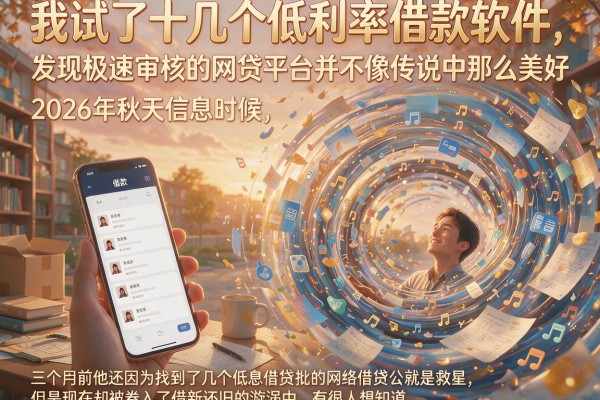 我试了十几个低利率借款软件，发现极速审核的网贷平台并不像传说中那么美好