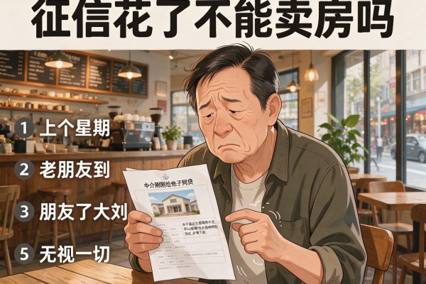 征信花了不能卖房吗，条列五个无视一切的网贷
