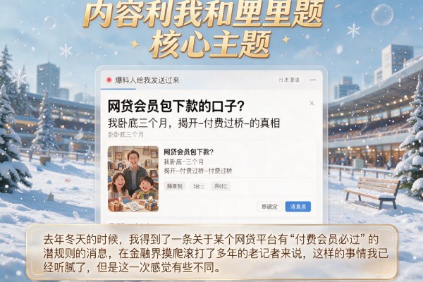 网贷会员包下款的口子？我卧底三个月，揭开-付费过桥-的真相