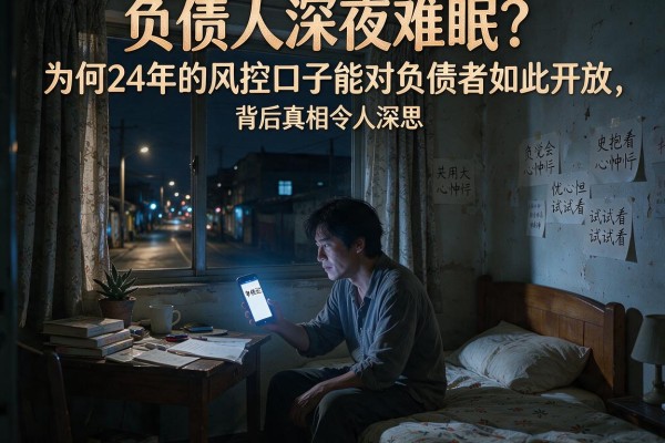 负债人深夜难眠？为何24年的风控口子能对负债者如此开放，背后真相令人深思