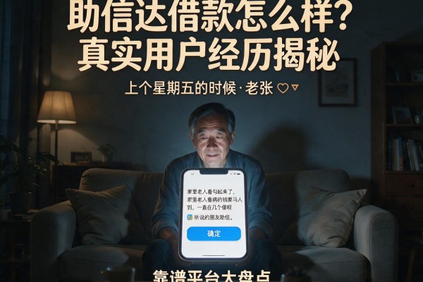 助信达借款怎么样？真实用户经历揭秘，靠谱平台大盘点