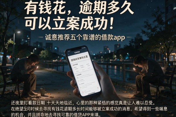有钱花逾期多久可以立案成功，诚意推荐五个靠谱的借款app