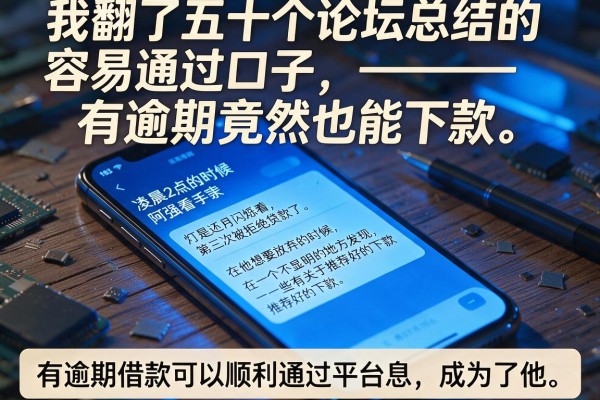 我翻了五十个论坛总结的容易通过口子，有逾期竟然也能下款