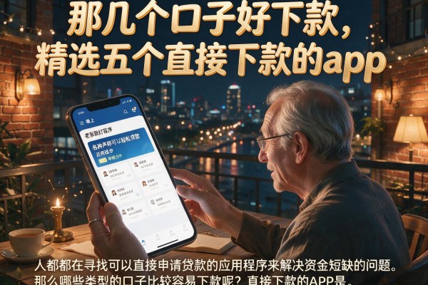 那几个口子好下款，精选五个直接下款的app