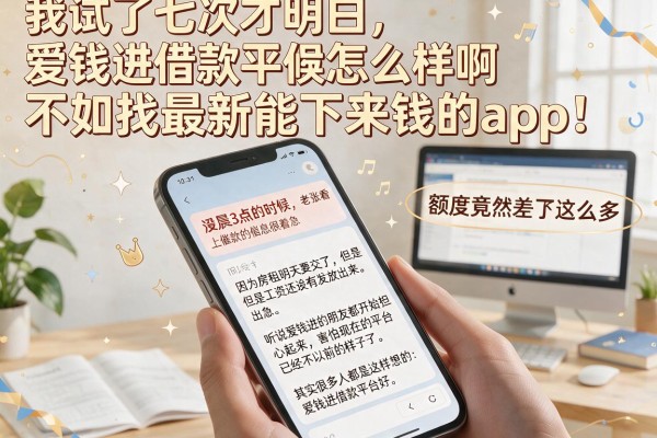 我试了七次才明白，爱钱进借款平台怎么样啊不如找最新能下来钱的app，额度竟然差了这么多