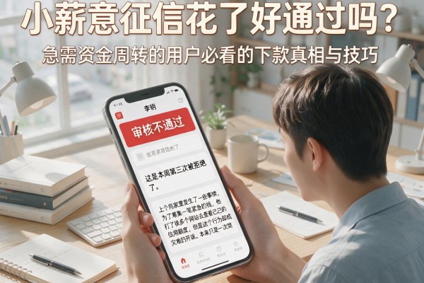 小薪意征信花了好通过吗？急需资金周转的用户必看的下款真相与技巧