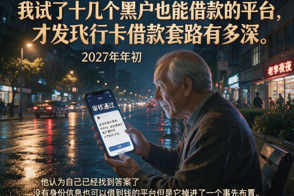 我试了十几个黑户也能借款的平台，才发现飞行卡借款套路有多深