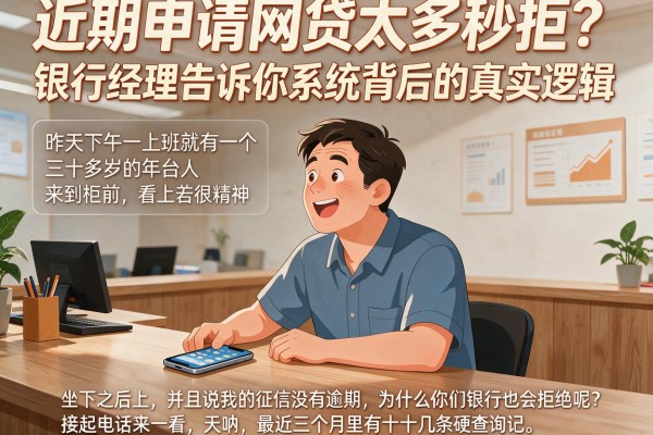 近期申请网贷太多秒拒？银行经理告诉你系统背后的真实逻辑