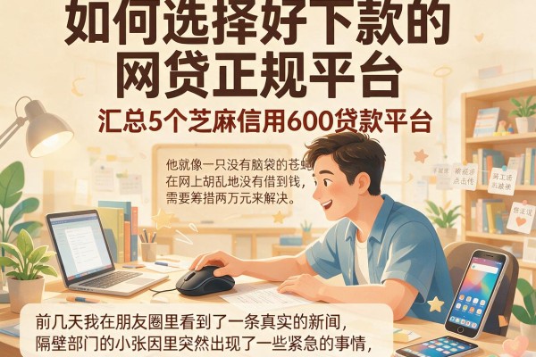 如何选择好下款的网贷正规平台，汇总5个芝麻信用600贷款平台