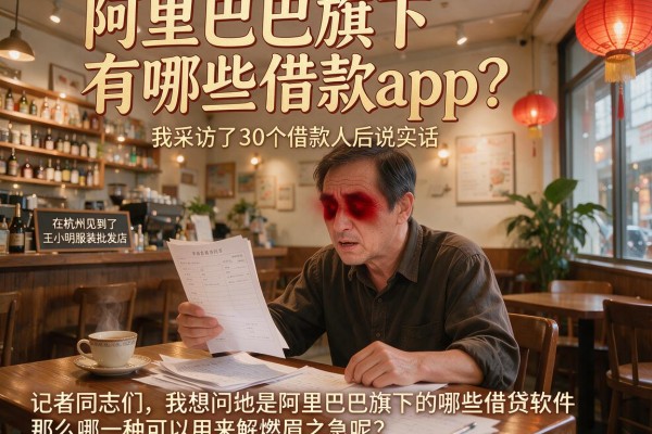 阿里巴巴旗下有哪些借款app？我采访了30个借款人后说实话