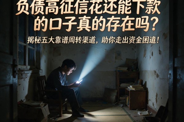 负债高征信花还能下款的口子真的存在吗？揭秘五大靠谱周转渠道，助你走出资金困境！