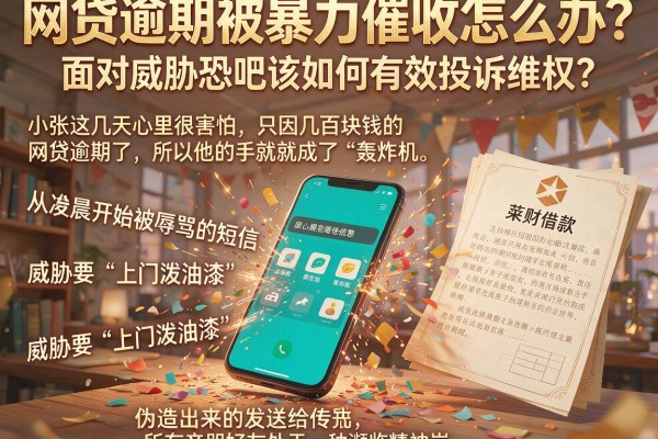 网贷逾期被暴力催收怎么办？面对威胁恐吓该如何有效投诉维权？