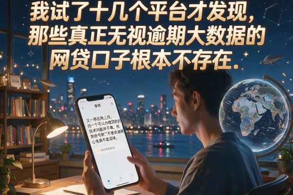 我试了十几个平台才发现，那些真正无视逾期大数据的网贷口子根本不存在