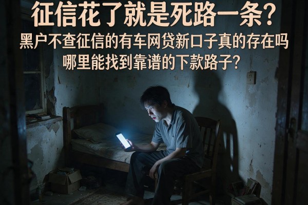 征信花了就是死路一条？黑户不查征信的有车网贷新口子真的存在吗，哪里能找到靠谱的下款路子？