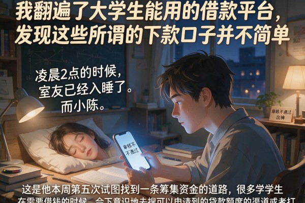 我翻遍了大学生能用的借款平台,发现这些所谓的下款口子并不简单