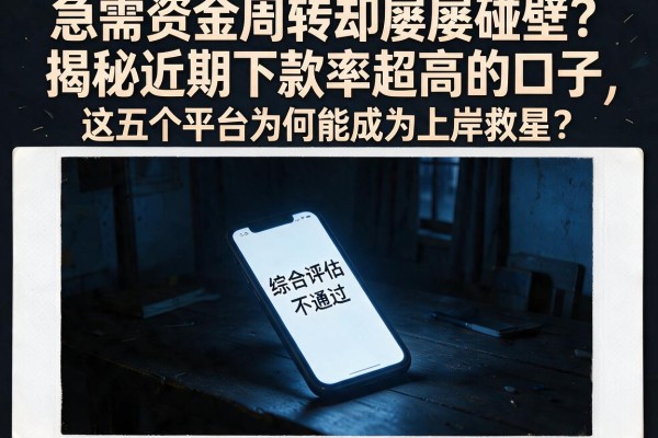 急需资金周转却屡屡碰壁？揭秘近期下款率超高的口子，这五个平台为何能成为上岸救星？