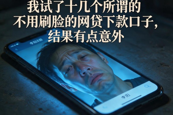我试了十几个所谓的不用刷脸的网贷下款口子，结果有点意外