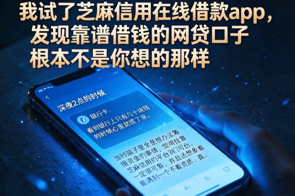 我试了芝麻信用在线借款app，发现靠谱借钱的网贷口子根本不是你想的那样