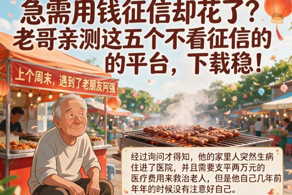 急需用钱征信却花了？老哥亲测这五个不看征信的平台，下款稳！