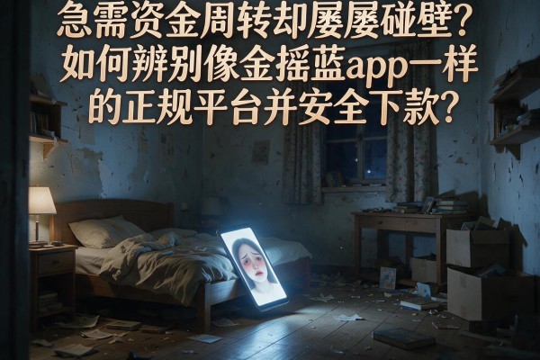 急需资金周转却屡屡碰壁？如何辨别像金摇篮app一样的正规平台并安全下款？