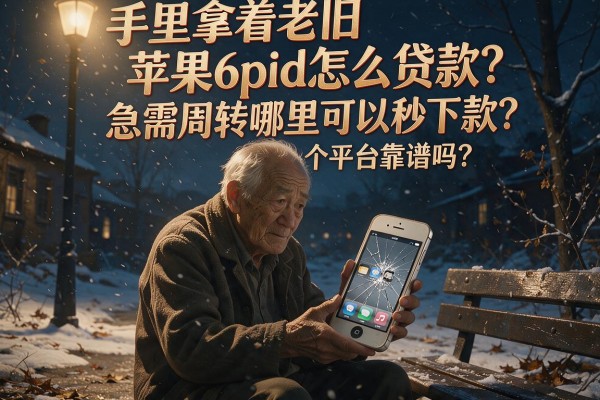 手里拿着老旧苹果6pid怎么贷款？急需周转哪里可以秒下款？这几个平台靠谱吗？