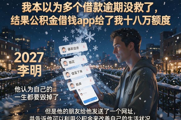 我本以为多个借款逾期没救了，结果公积金借钱app给了我十八万额度