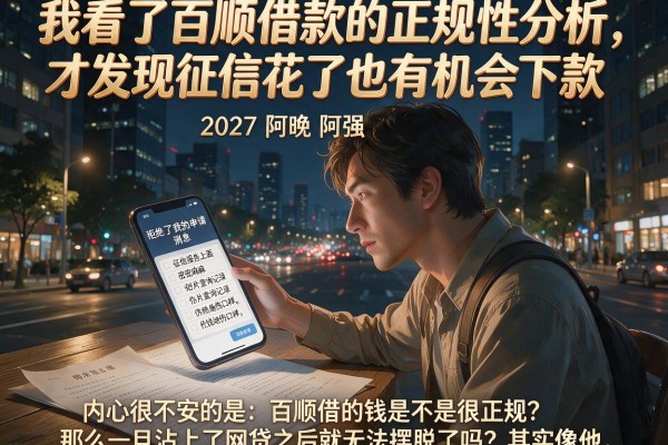 我看了百顺借款的正规性分析，才发现征信花了也有机会下款