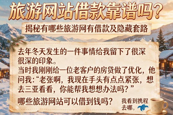 旅游网站借款靠谱吗？揭秘有哪些旅游网有借款及隐藏套路