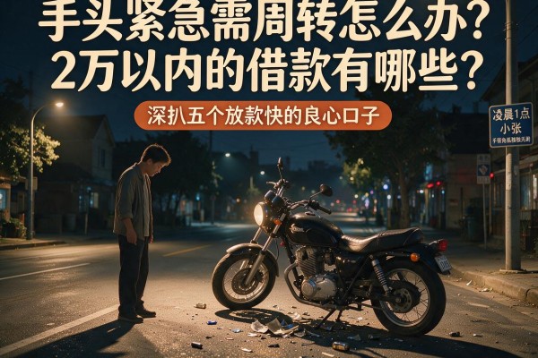 手头紧急需周转怎么办？2万以内的借款有哪些？深扒五个放款快的良心口子