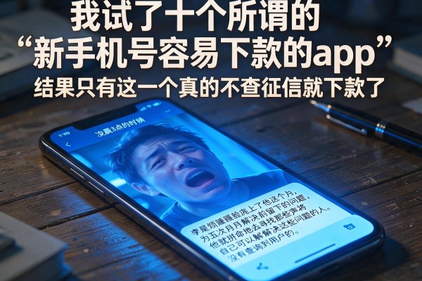 我试了十个所谓的“新手机号容易下款的app”，结果只有这一个真的不查征信就下款了