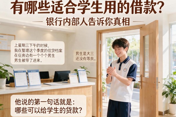 有哪些适合学生用的借款？银行内部人告诉你真相