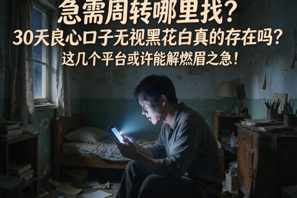 急需周转哪里找？30天良心口子无视黑花白真的存在吗？这几个平台或许能解燃眉之急！