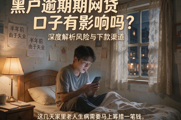 黑户逾期网贷口子有影响吗？深度解析风险与下款渠道