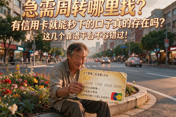 急需周转哪里找？有信用卡就能秒下的口子真的存在吗？这几个靠谱平台不容错过！