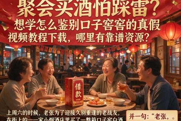 聚会买酒怕踩雷？想学怎么鉴别口子窖的真假视频教程下载，哪里有靠谱资源？
