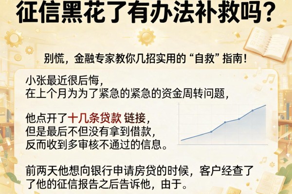征信黑花了有办法补救吗？别慌，金融专家教你几招实用的“自救”指南！