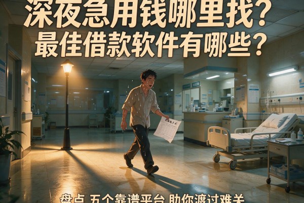 深夜急用钱哪里找？最佳借款软件有哪些？盘点五个靠谱平台助你渡过难关