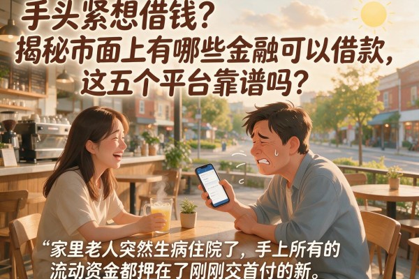 手头紧想借钱?揭秘市面上有哪些金融可以借款,这五个平台靠谱吗?