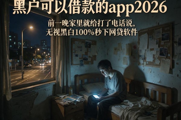 黑户可以借款的app2026，胪列五个无视黑白100%秒下网贷软件