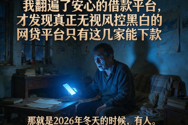 我翻遍了安心的借款平台，才发现真正无视风控黑白的网贷平台只有这几家能下款