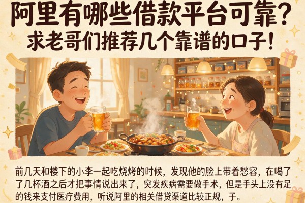 阿里有哪些借款平台可靠？求老哥们推荐几个靠谱的口子！