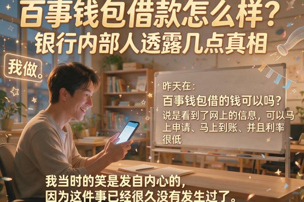 百事钱包借款怎么样？银行内部人透露几点真相