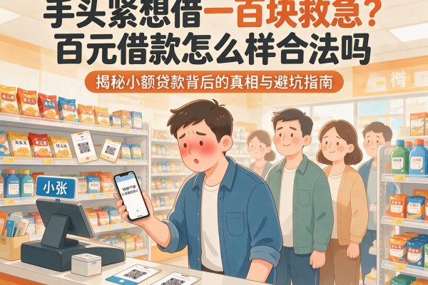 手头紧想借一百块救急？百元借款怎么样合法吗，揭秘小额贷款背后的真相与避坑指南