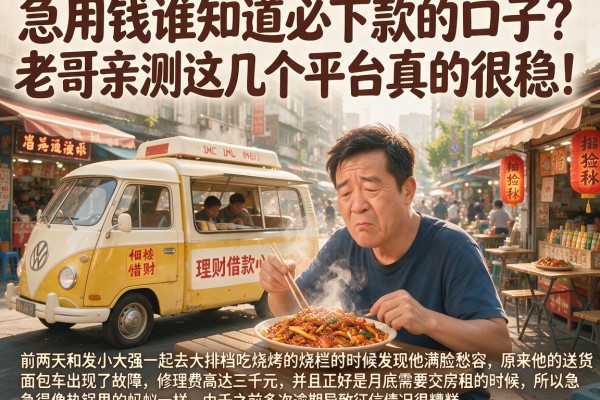 急用钱谁知道必下款的口子？老哥亲测这几个平台真的很稳！