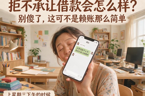 拒不承认借款会怎么样？别傻了，这可不是赖账那么简单