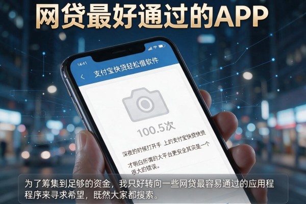 网贷最好通过的APP，规整五个支付宝快贷轻松借软件
