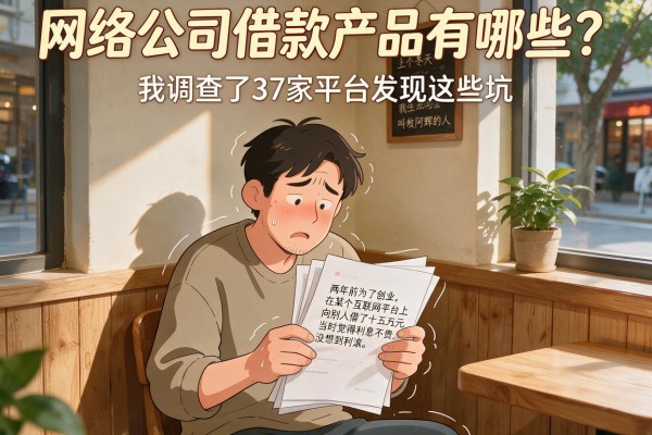网络公司借款产品有哪些？我调查了37家平台发现这些坑