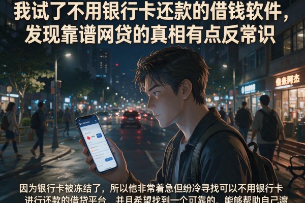 我试了不用银行卡还款的借钱软件，发现靠谱网贷的真相有点反常识