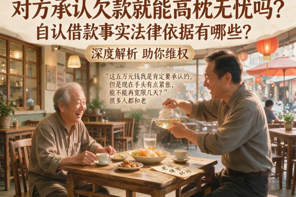 对方承认欠款就能高枕无忧吗？自认借款事实法律依据有哪些？深度解析助你维权